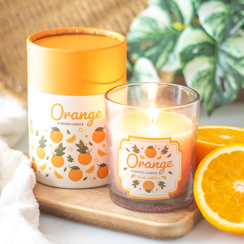 Orange Scented Candle3