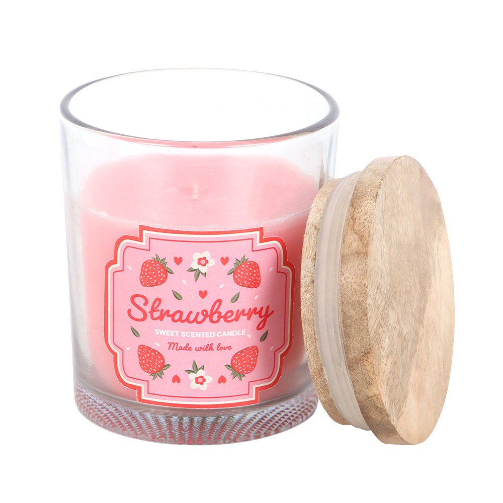 Strawberry Scented Candle1