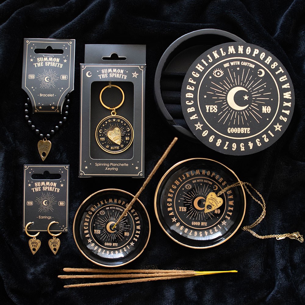 Black Talking Board Incense Holder5