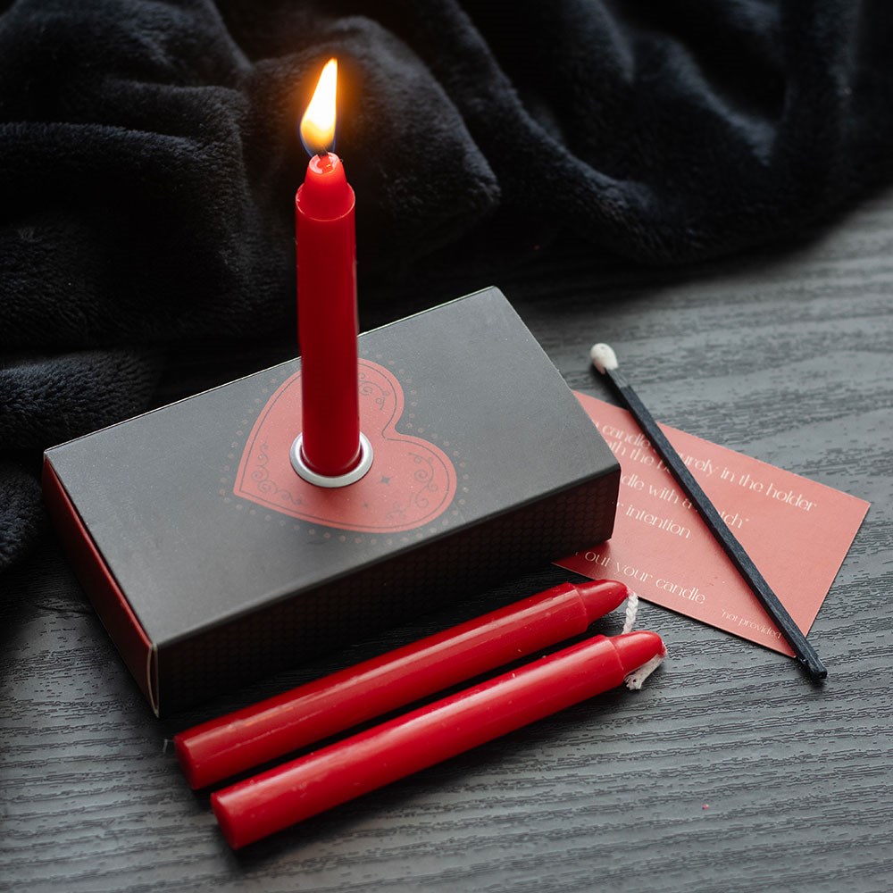 Set of 3 Love Spell Candles in a Box1