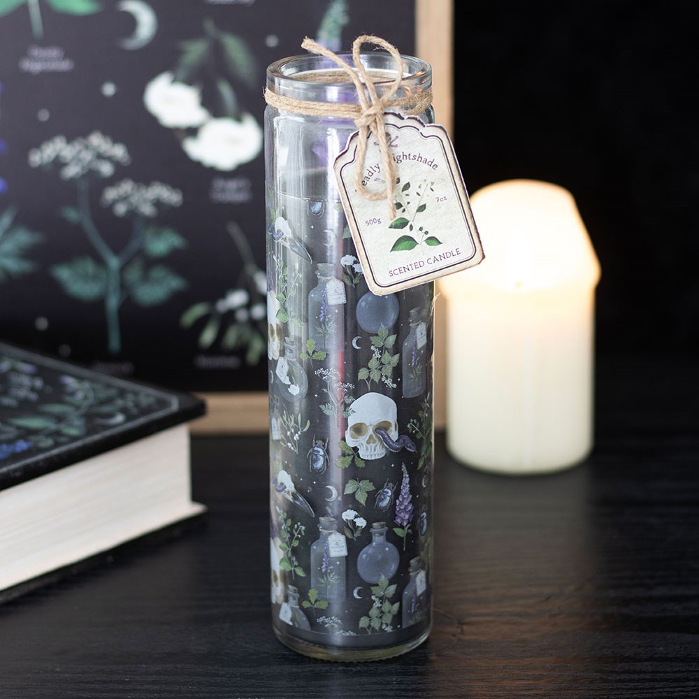 Poisonous Plants Deadly Nightshade Tube Candle3