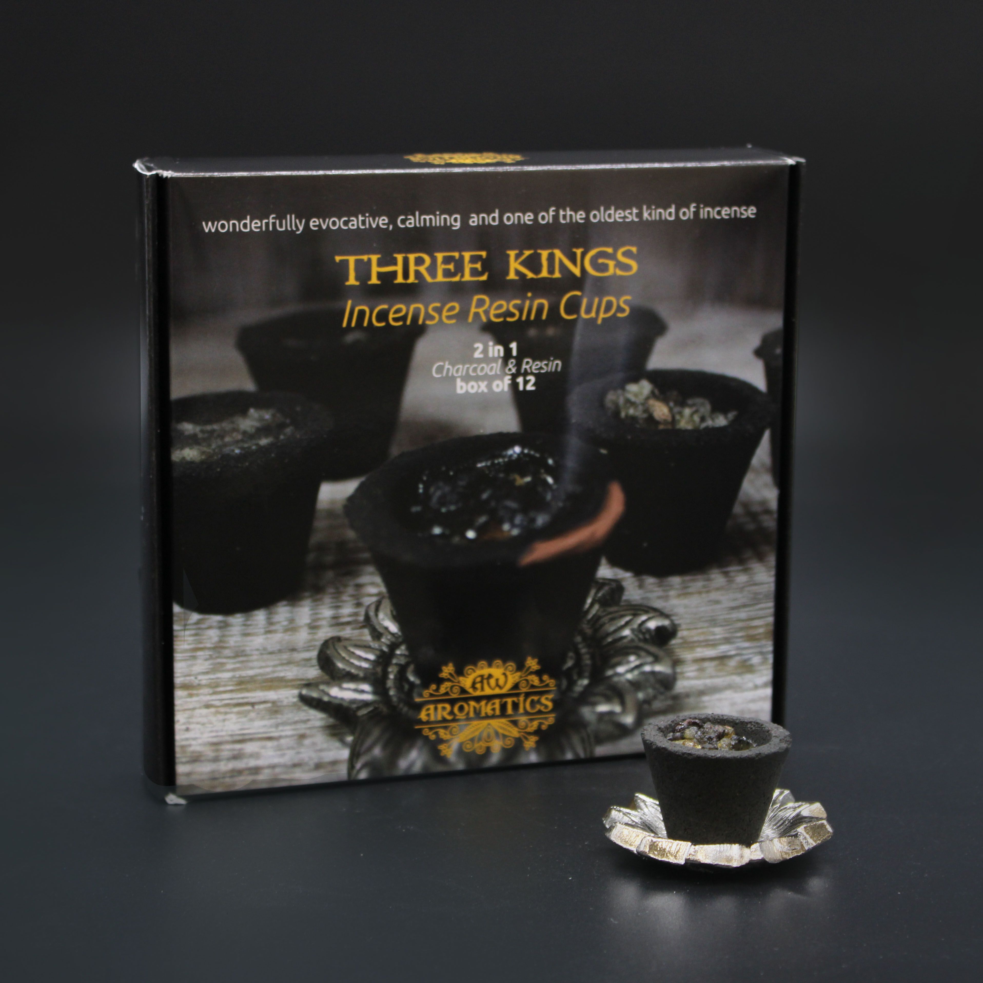 Box of 12 Resin Cups - Three Kings4