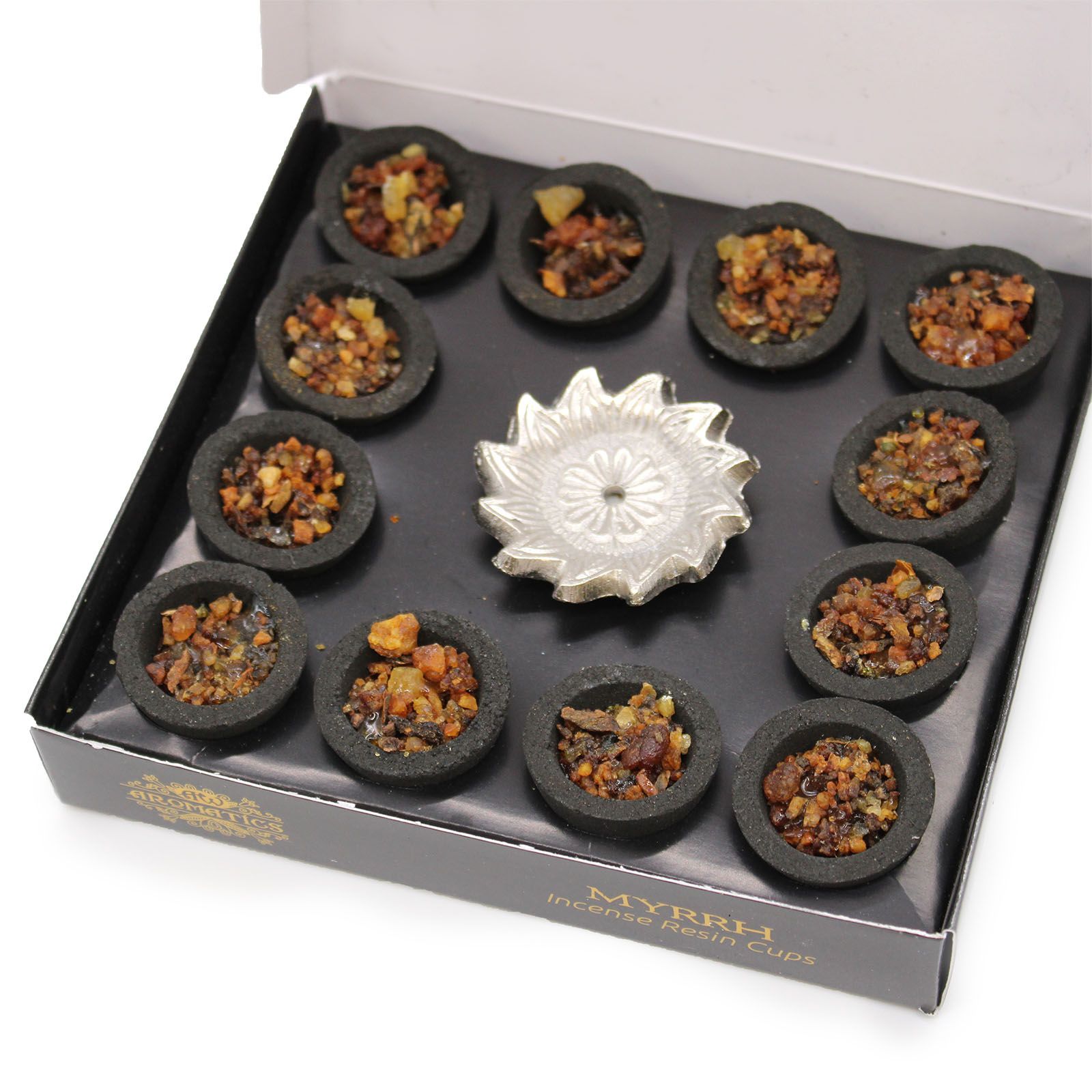 Box of 12 Resin Cups - Myrrh1