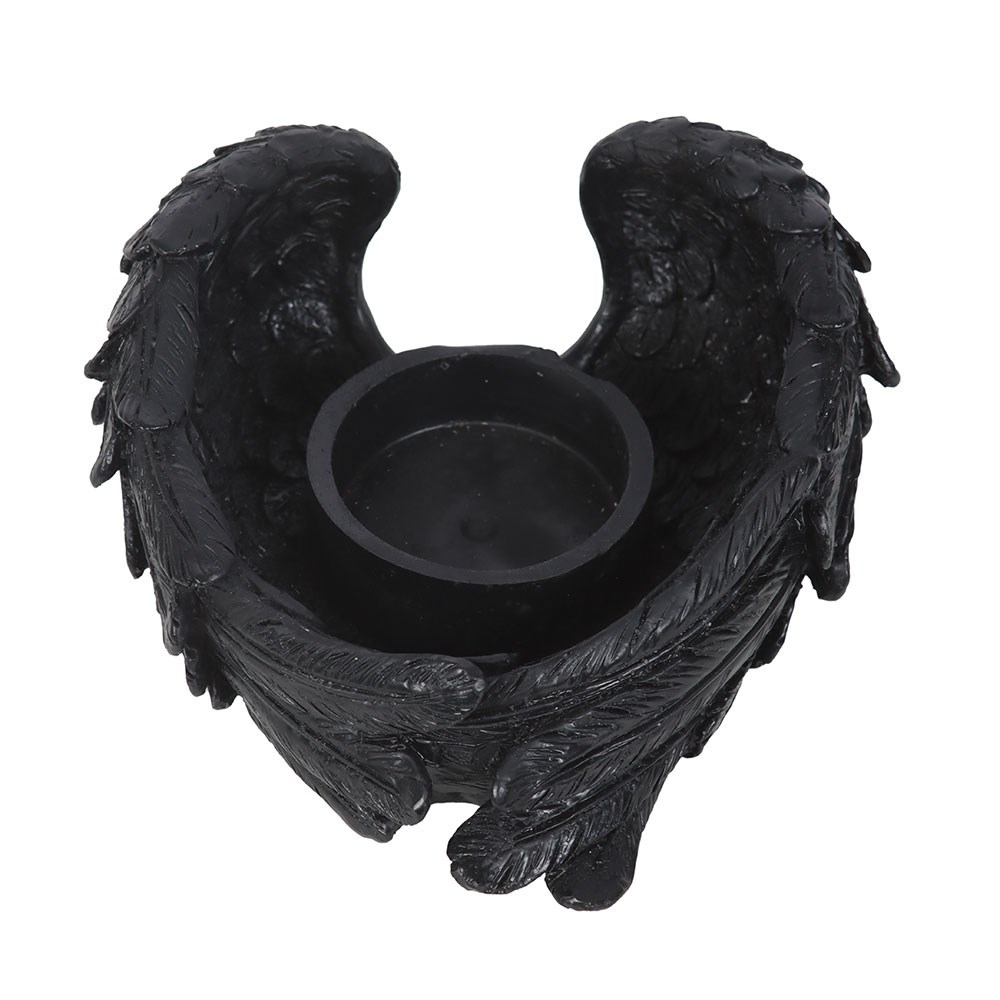 Raven Wings Tealight Candle Holder2