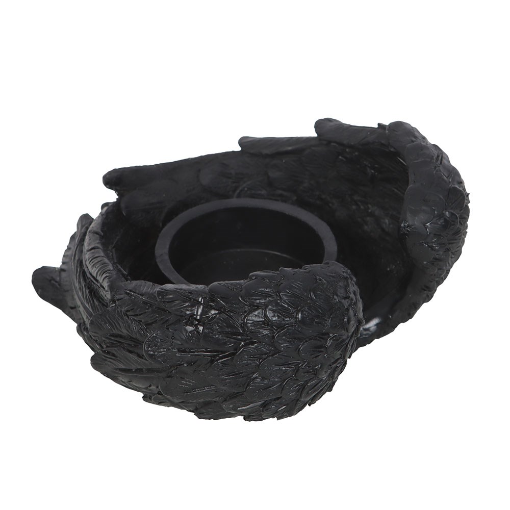 Raven Wings Tealight Candle Holder3