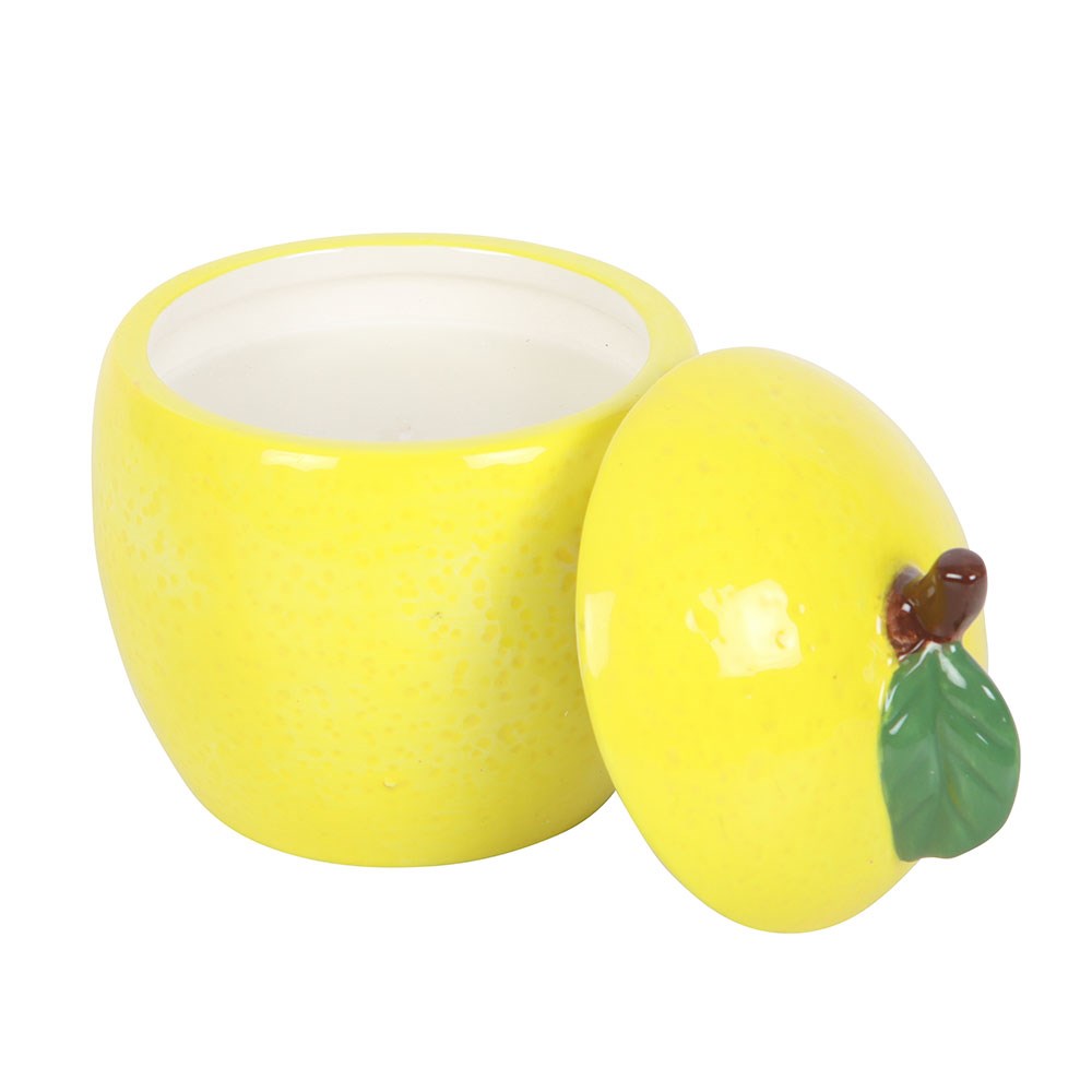 Lemon Shaped Candle Jar1