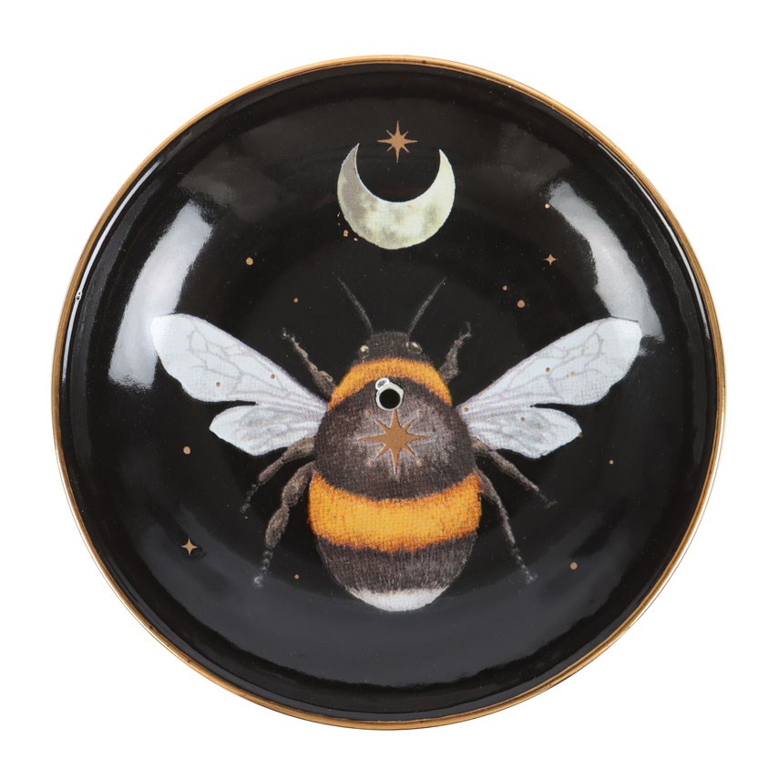 Forest Bee Ceramic Incense Plate2