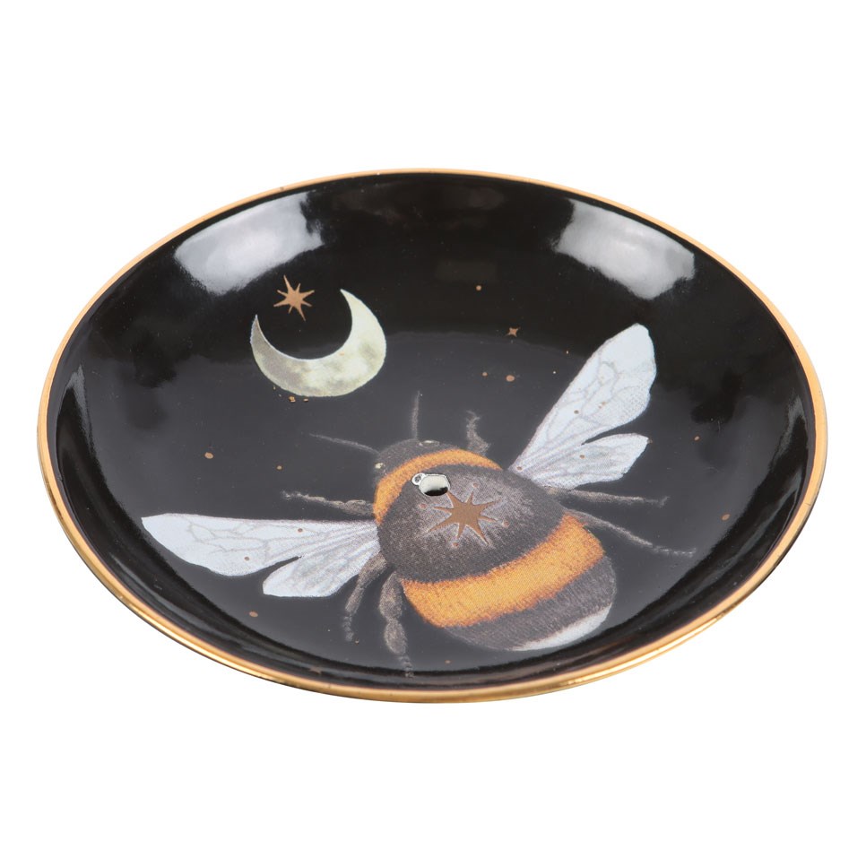 Forest Bee Ceramic Incense Plate3