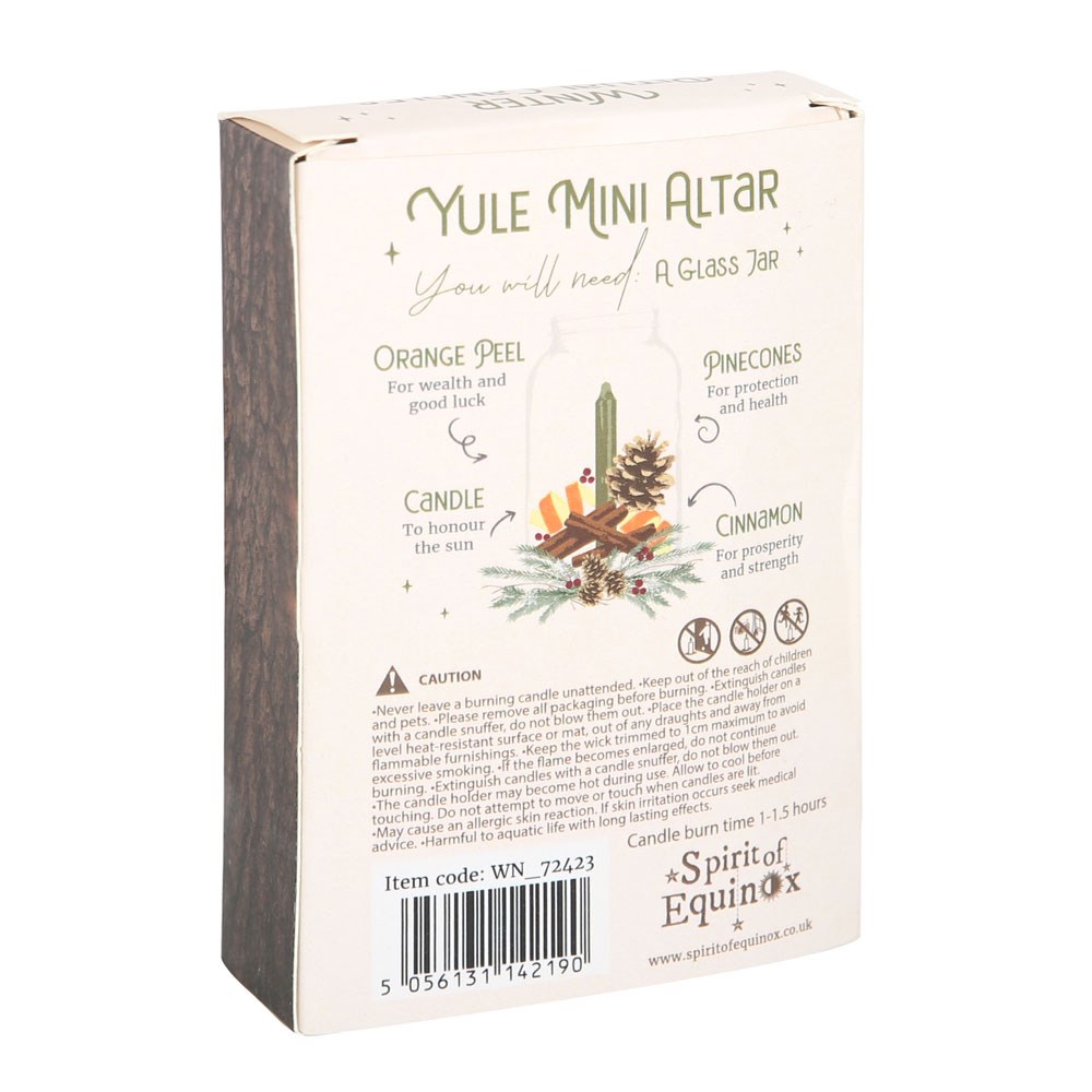 Cedar & Pine Winter Ritual Spell Candles3