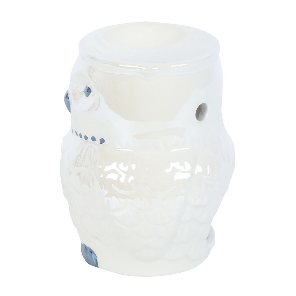 Owl Shaped Iridescent Oil Burner & Wax Warmer2