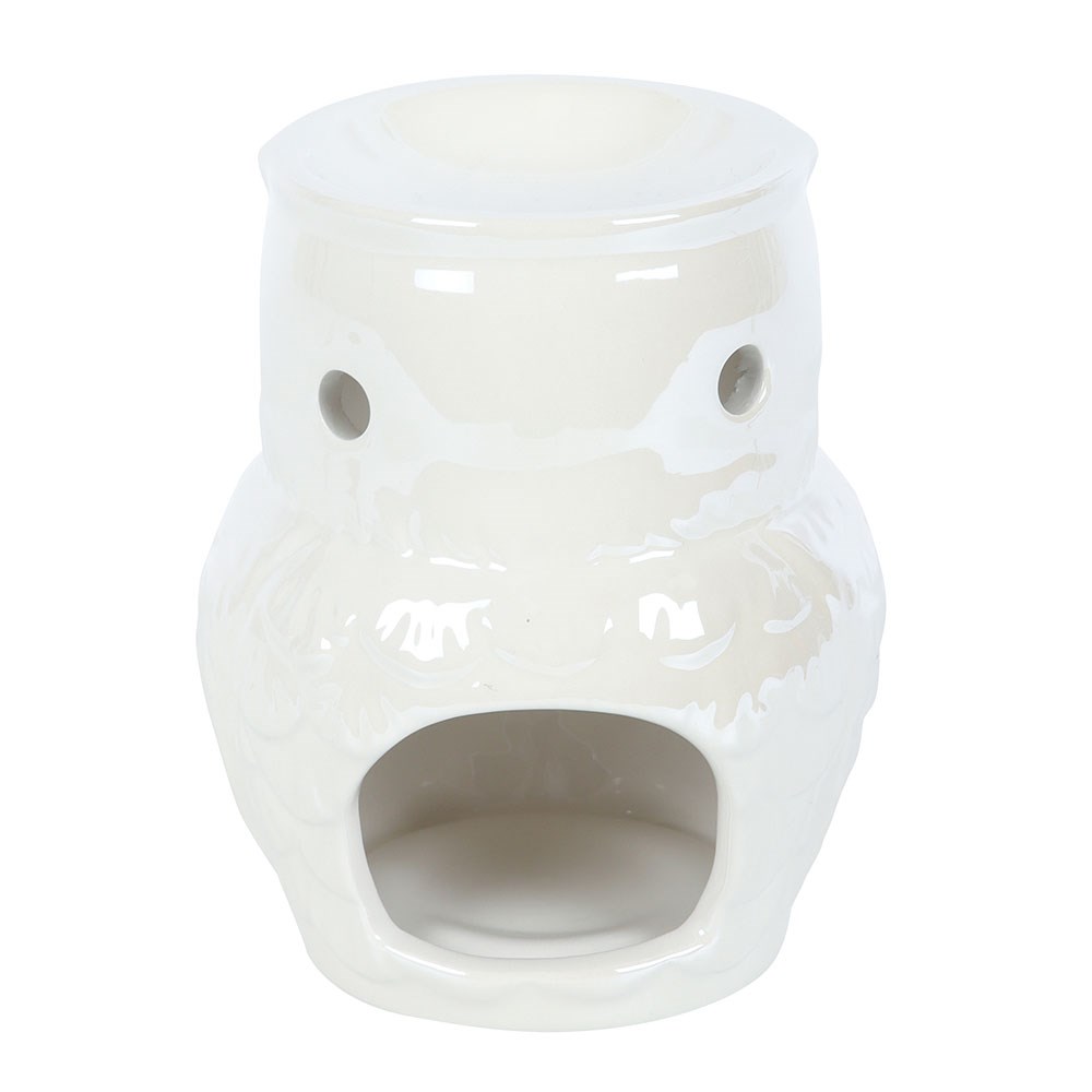 Owl Shaped Iridescent Oil Burner & Wax Warmer3