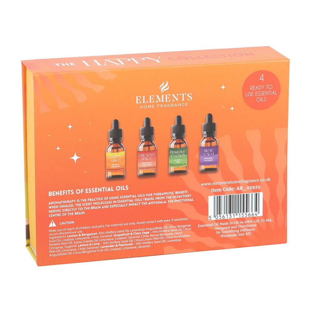 The Happy Collection Blended Essential Oil Set3