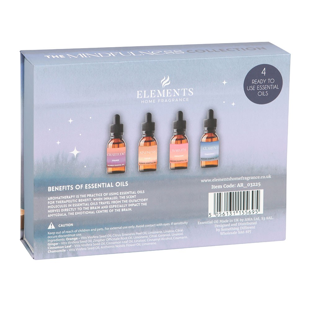 The Mindfulness Collection Blended Essential Oil Set4