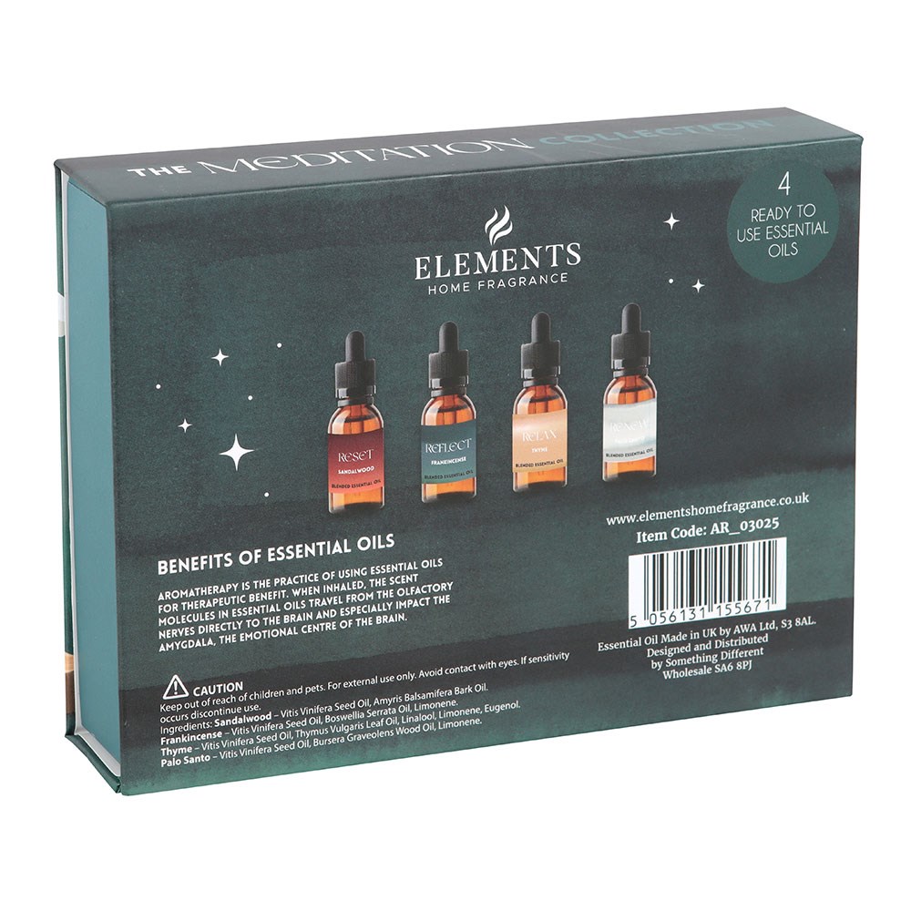 The Meditation Collection Blended Essential Oil Set4
