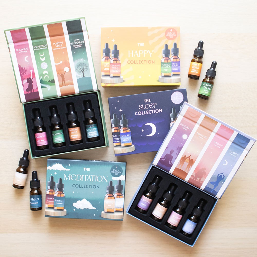 The Meditation Collection Blended Essential Oil Set5