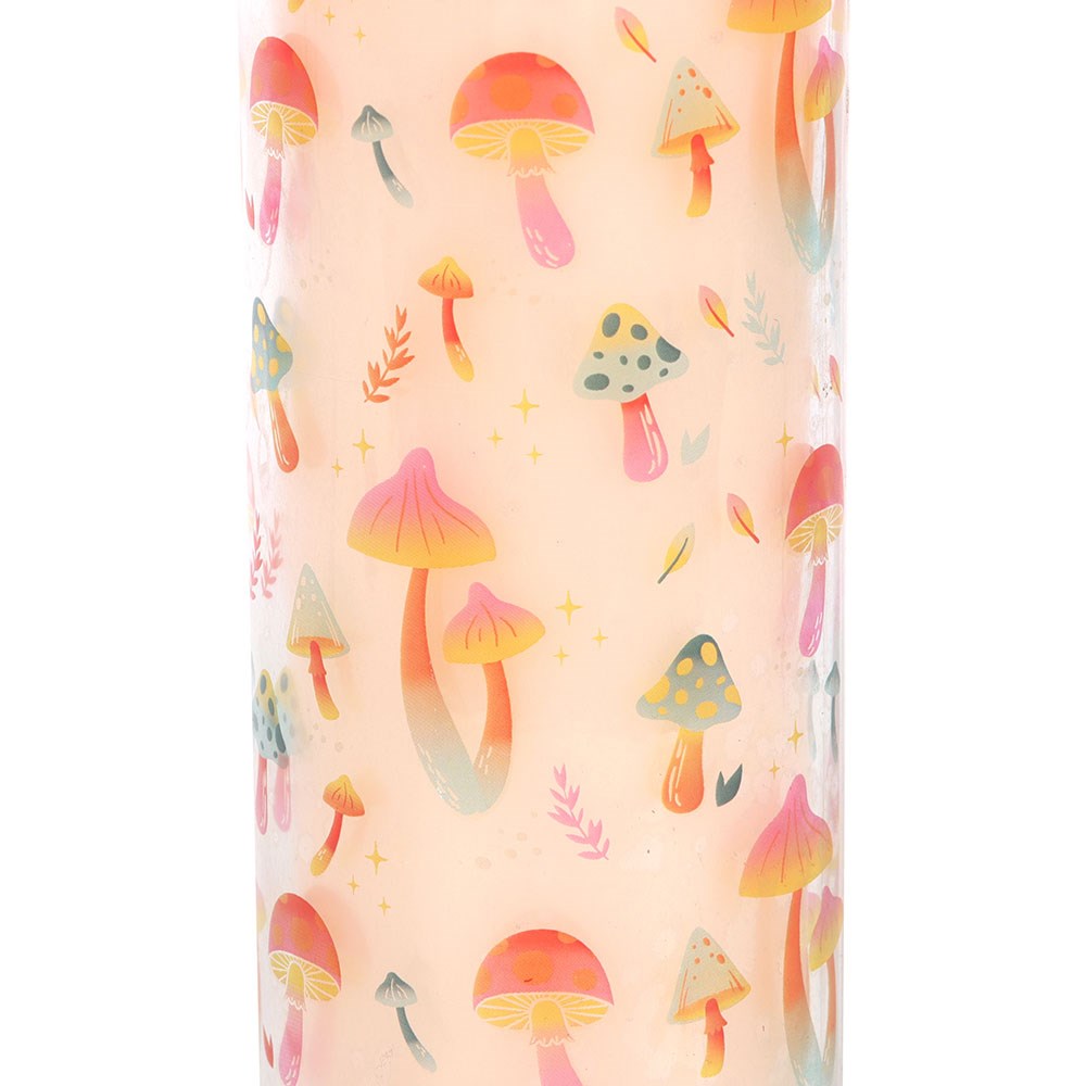 Funky Fungi Mushroom Print Tube Candle1