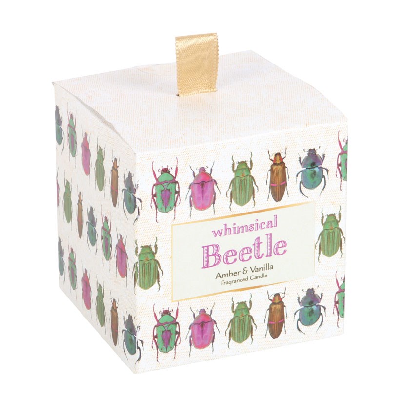 Blue Beetle Amber & Vanilla Candle2