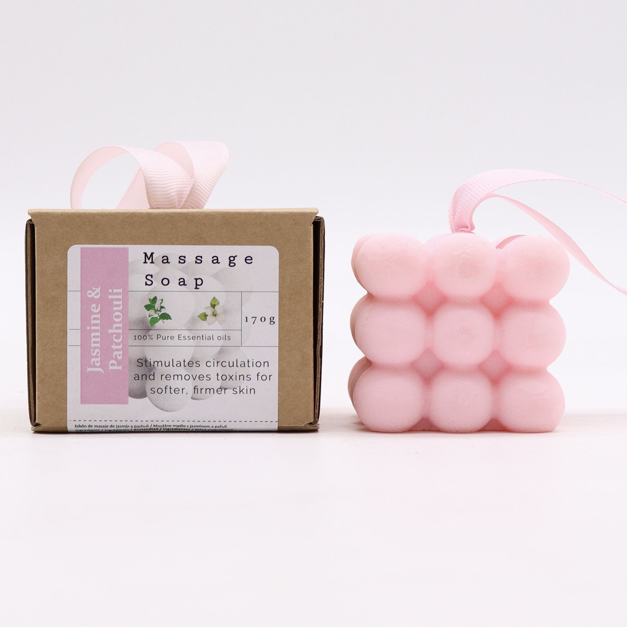 Massage Soap - Jasmine & Patchouli 170g2
