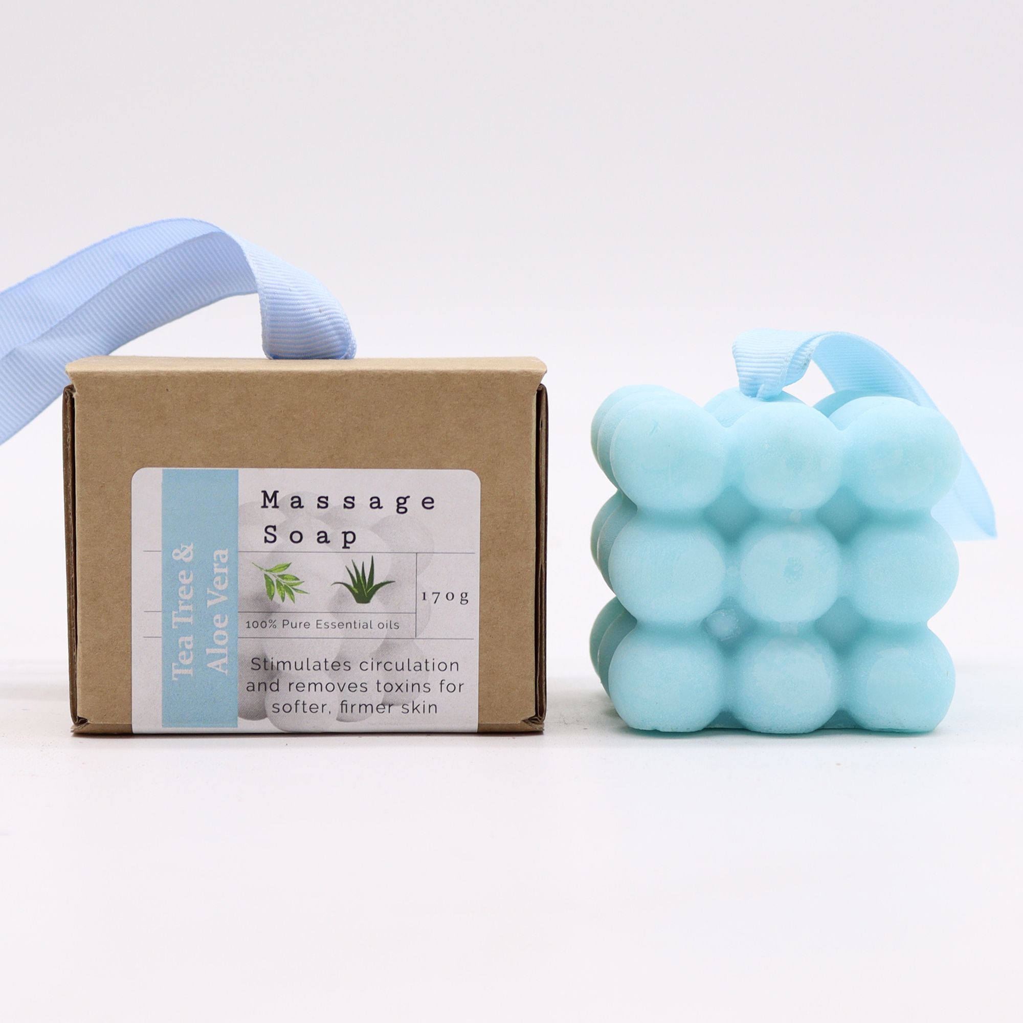 Massage Soap - Tea Tree & Aloe Vera 170g1
