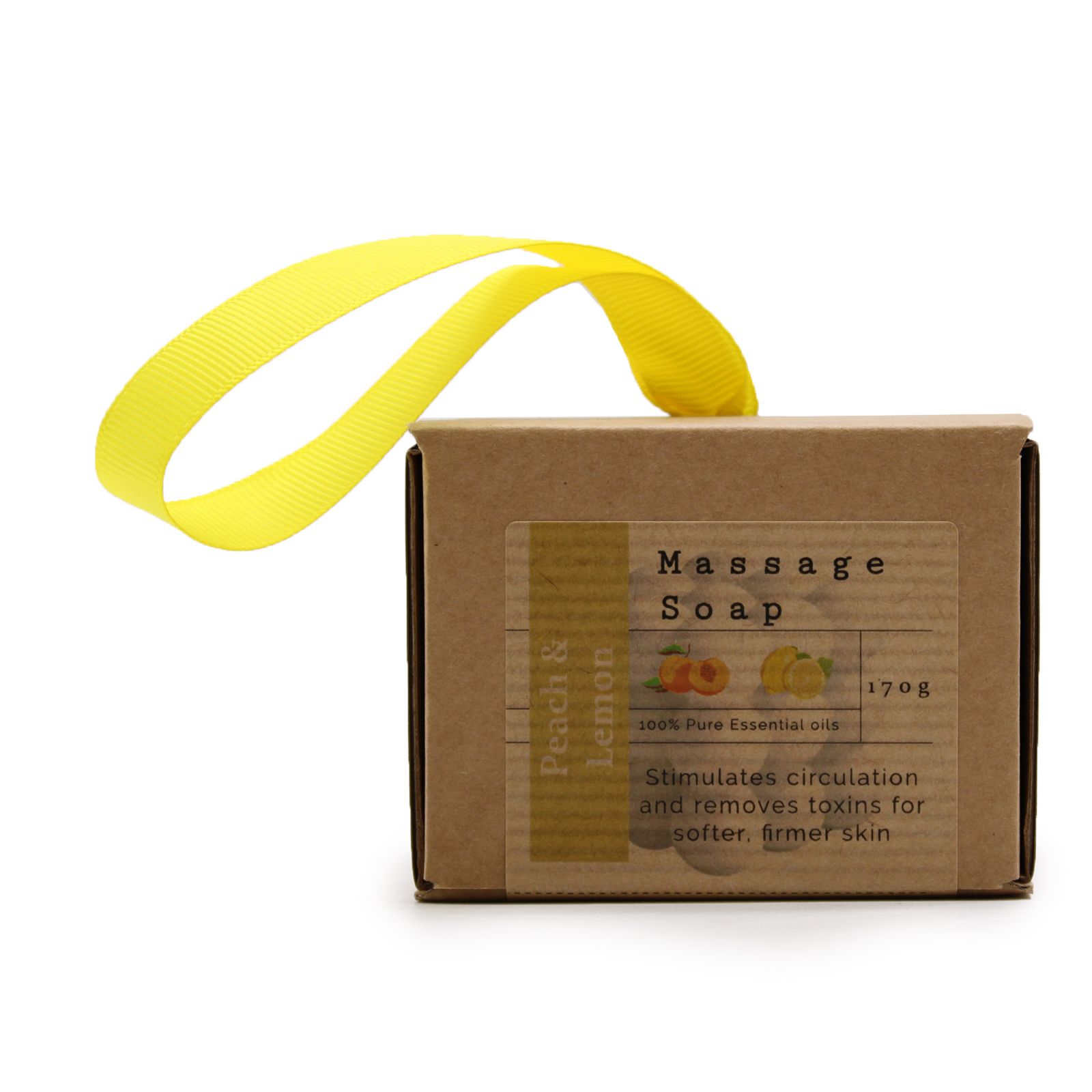Massage Soap - Peach & Lemon 170g3