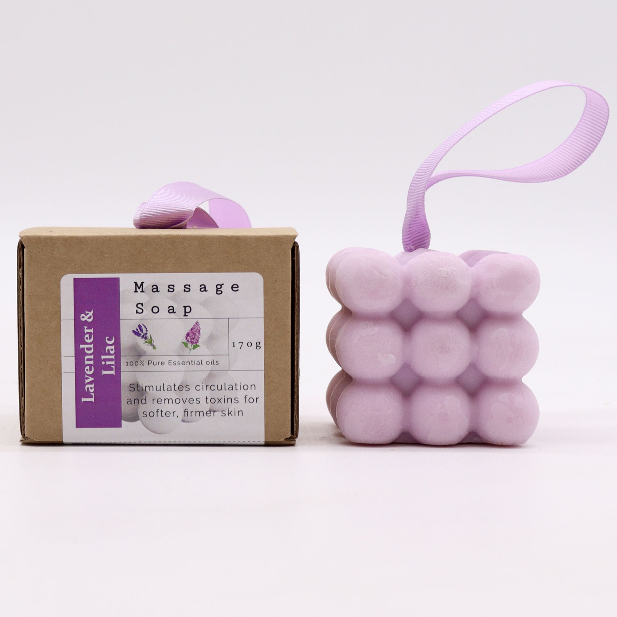 Massage Soap - Lavender & Lilac 170g2