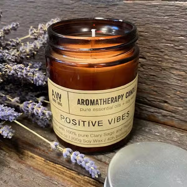 Aromatherapy Candle - Positive Vibes1