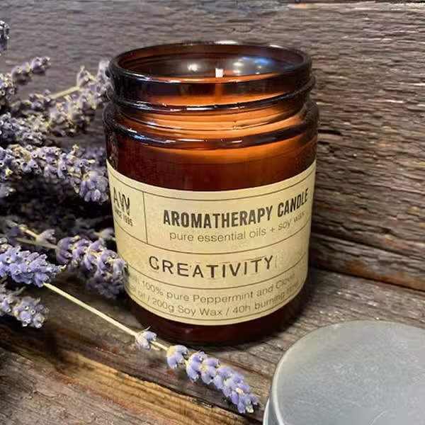 Aromatherapy Candle - Creativity1