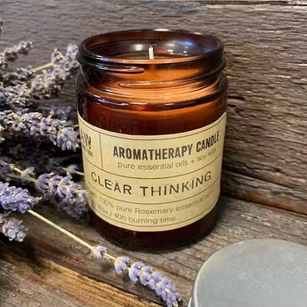 Aromatherapy Candle - Clear Thinking1