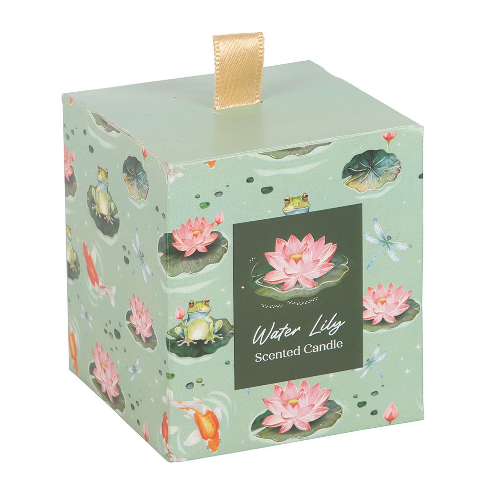 Water Lily Scented Candle2