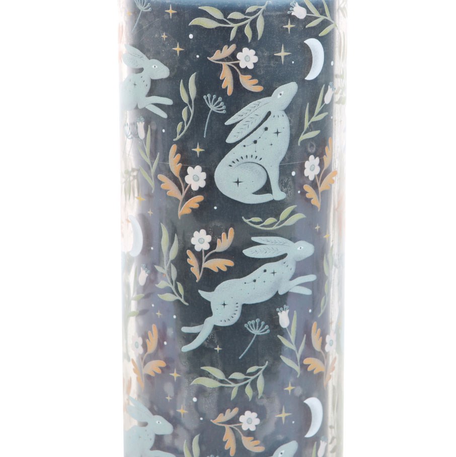 Midnight Hare Wild Tulip Tube Candle1