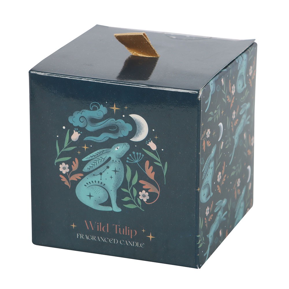 Midnight Hare Wild Tulip Candle2