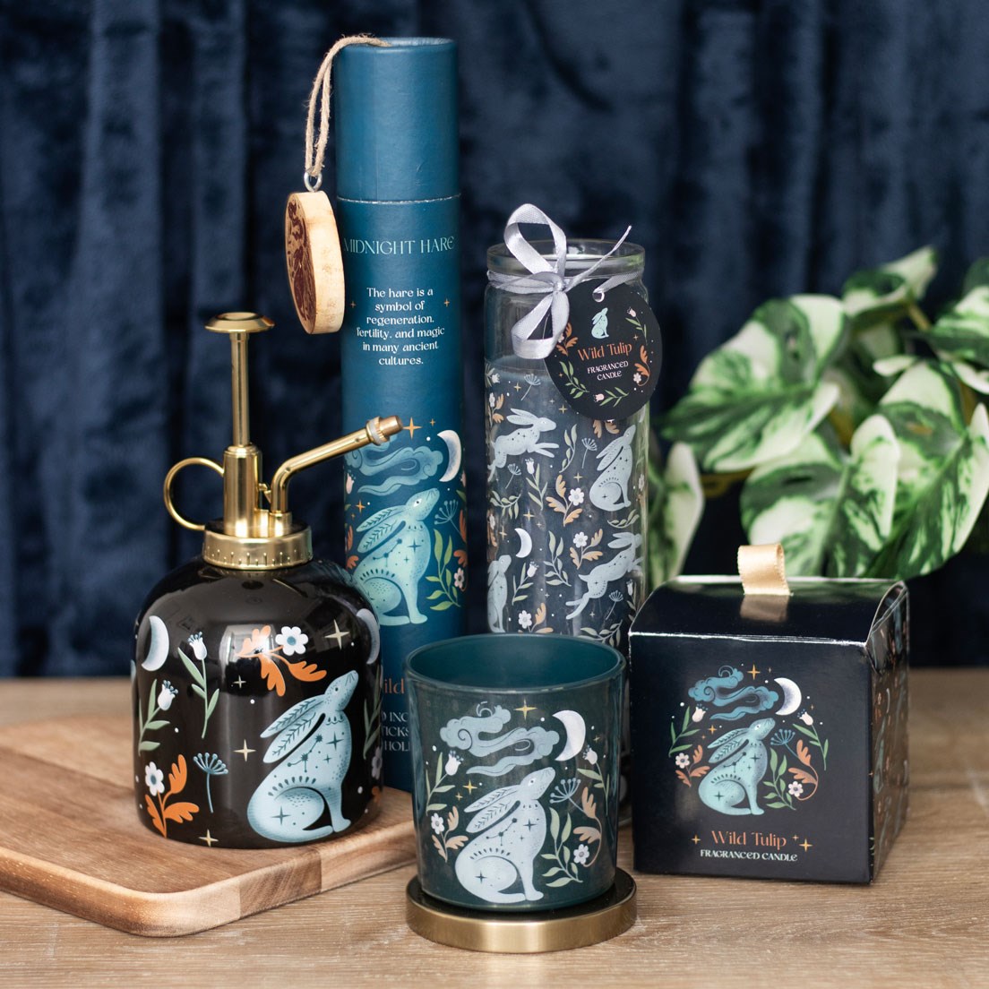 Midnight Hare Wild Tulip Candle4