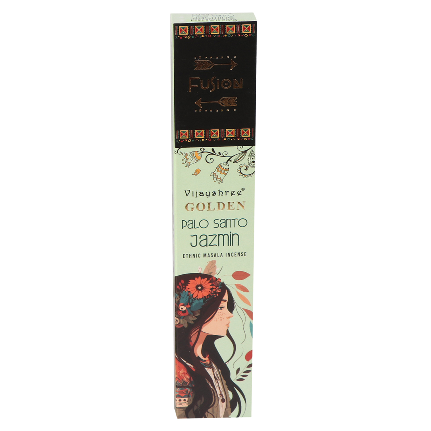 Golden Fusion Incense Sticks - Palo Santo & Jasmine - 15g2