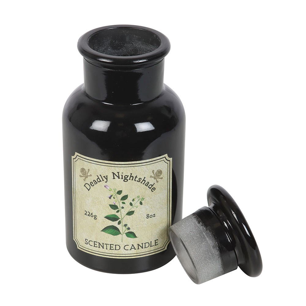 Deadly Nightshade Apothecary Candle