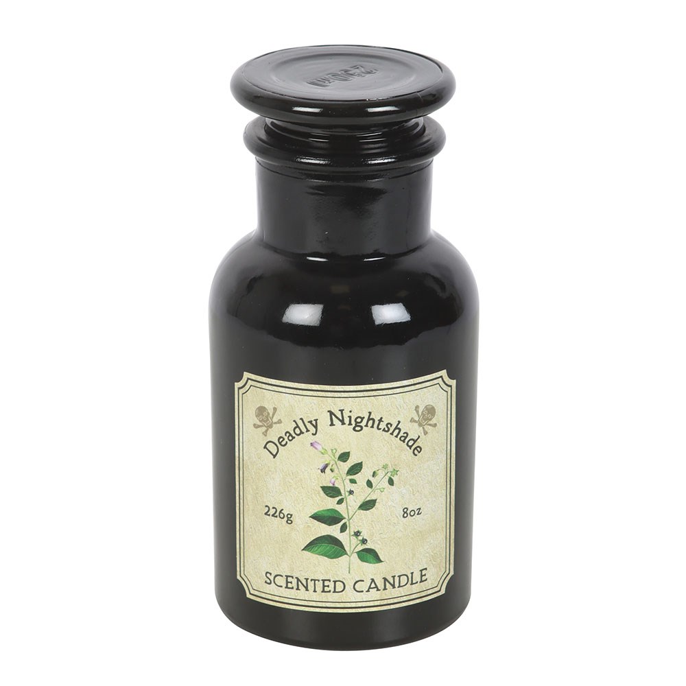 Deadly Nightshade Apothecary Candle1
