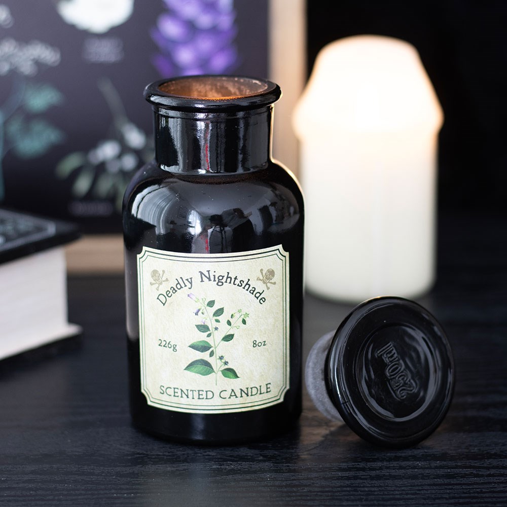 Deadly Nightshade Apothecary Candle3