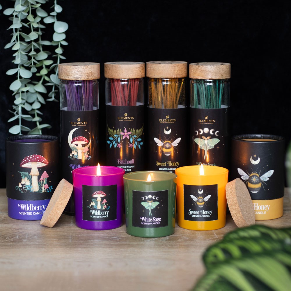 Luna Moth White Sage Candle7