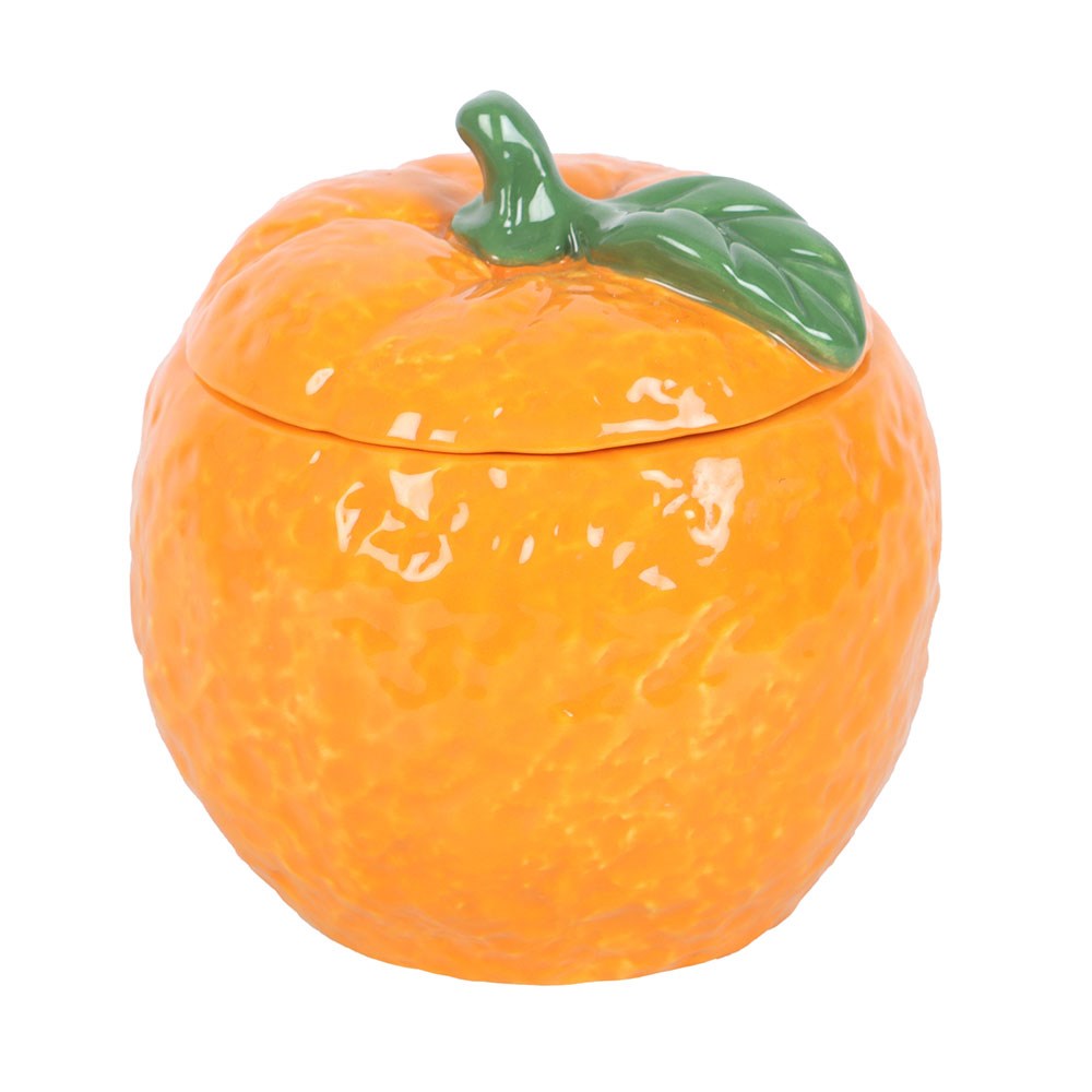 Orange Shaped Candle Jar1