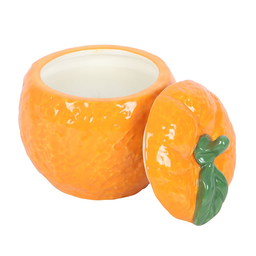 Orange Shaped Candle Jar2