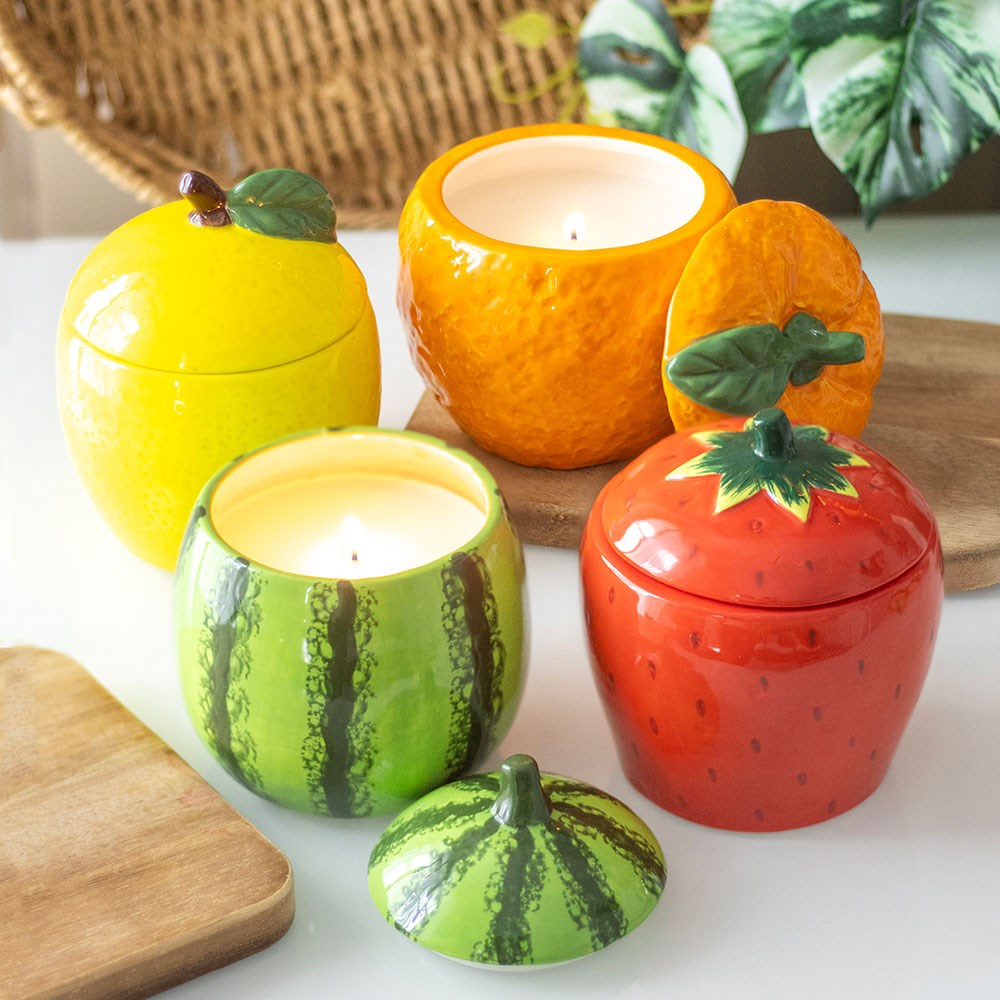 Orange Shaped Candle Jar4