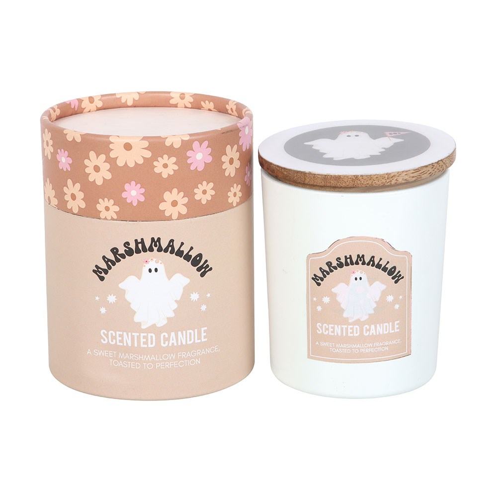 Ghost Toasted Marshmallow Candle1