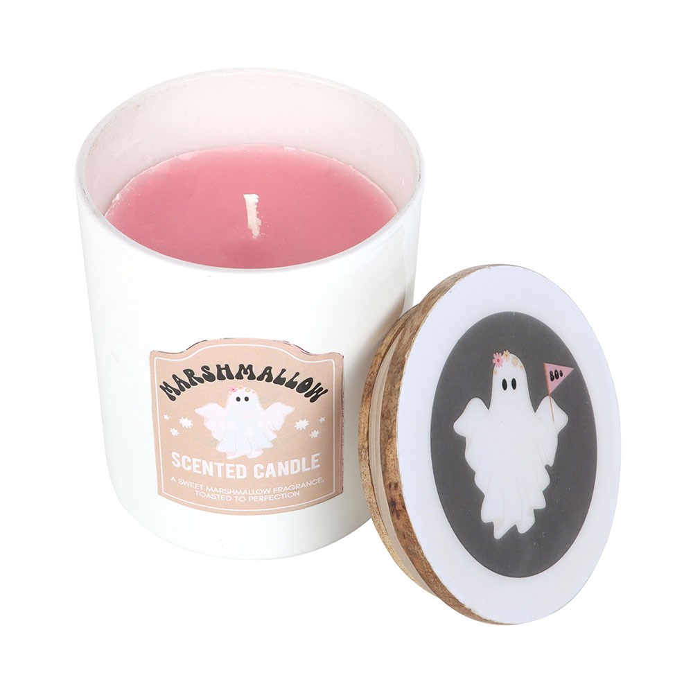 Ghost Toasted Marshmallow Candle2