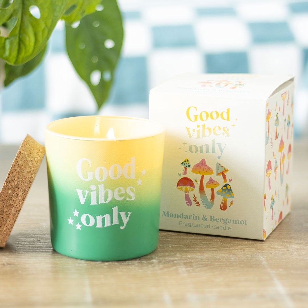 Good Vibes Only - Mandarin & Bergamot Candle4