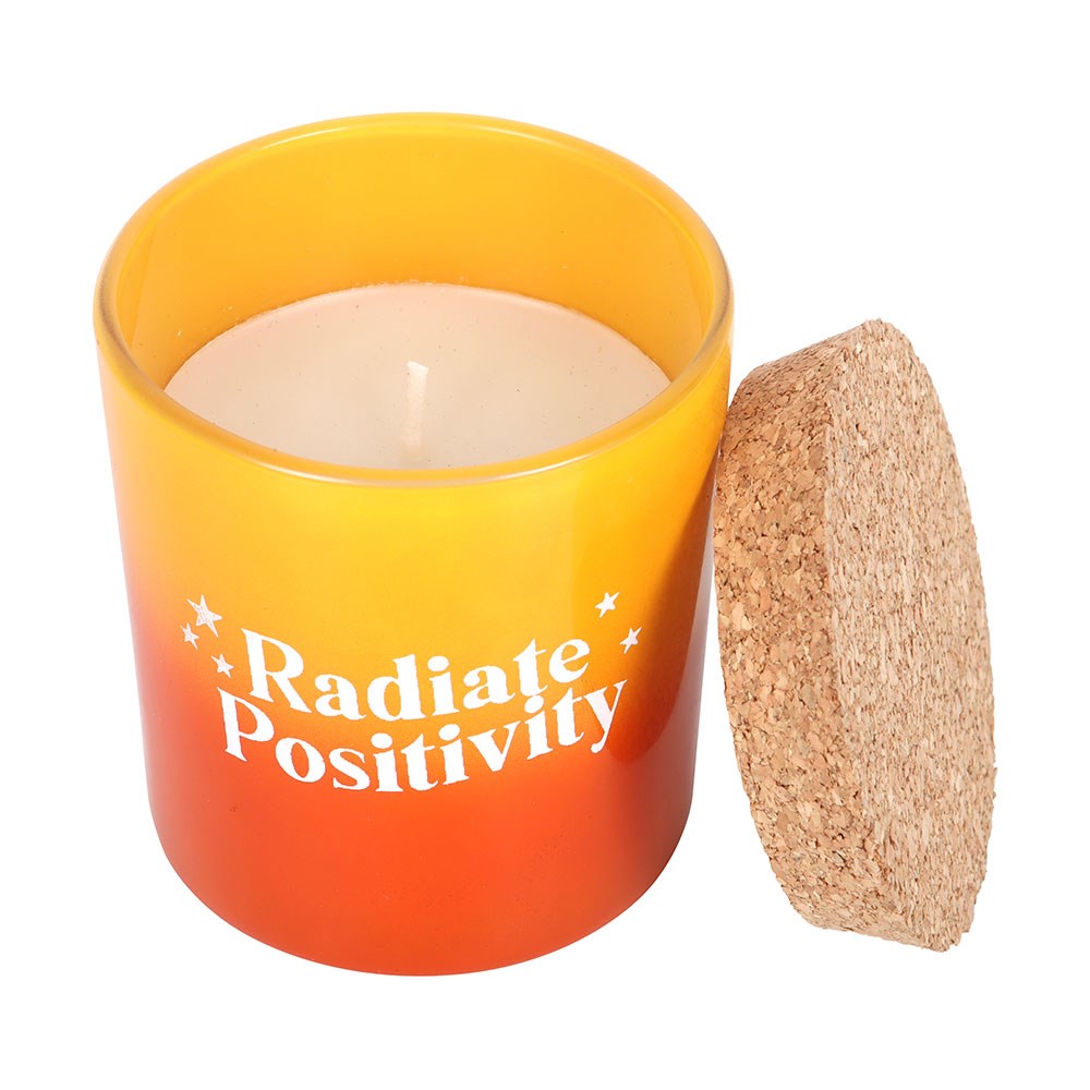 Radiate Positivity - Lemon & Bergamot Candle1