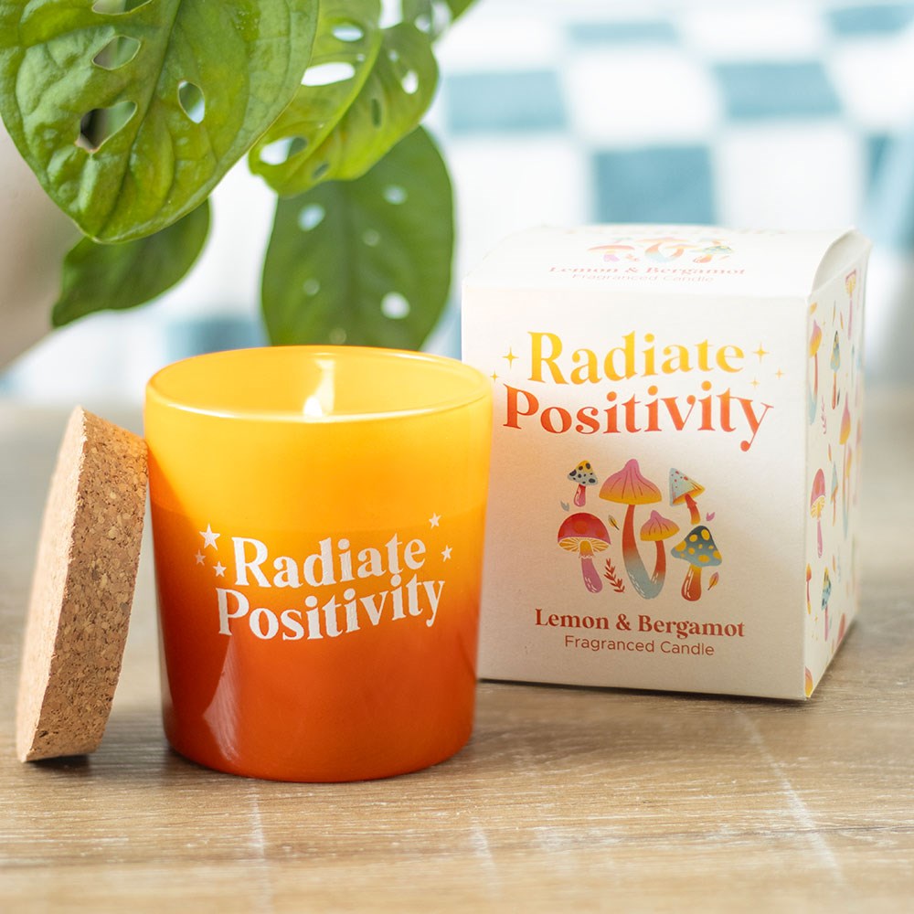 Radiate Positivity - Lemon & Bergamot Candle4