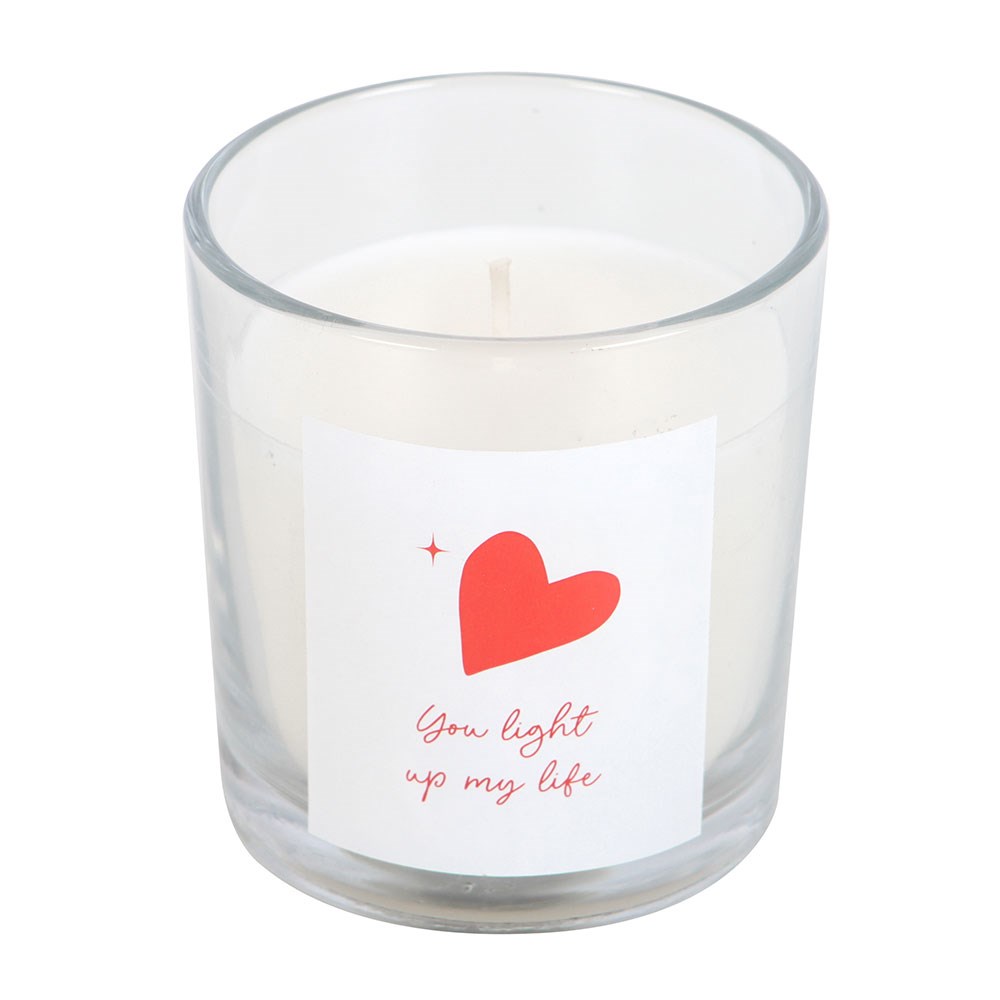 You Light Up My Life Strawberry Scented Candle2