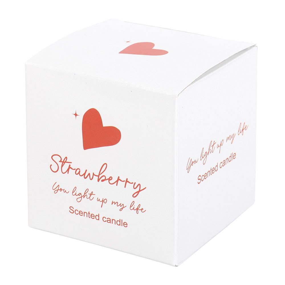 You Light Up My Life Strawberry Scented Candle3