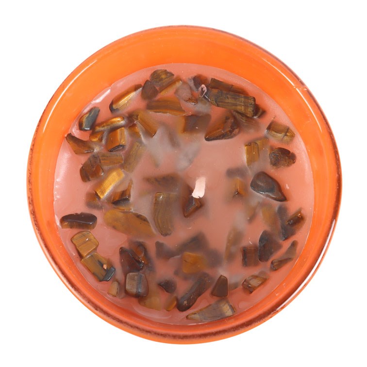 Capricorn Sandalwood & Jasmine Gemstone Zodiac Candle2