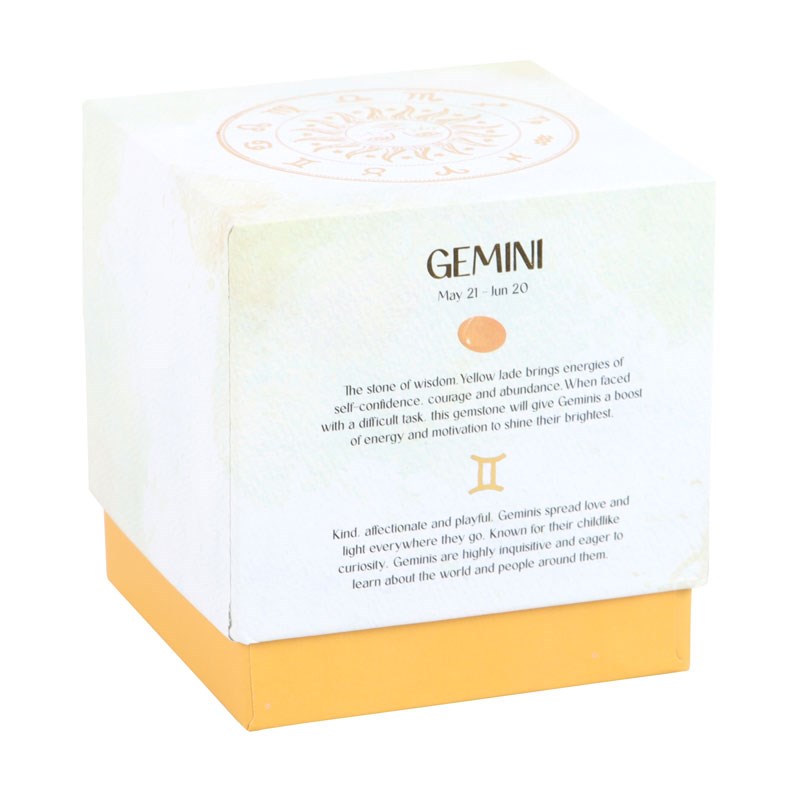Gemini Lavender & Cedarwood Gemstone Zodiac Candle4
