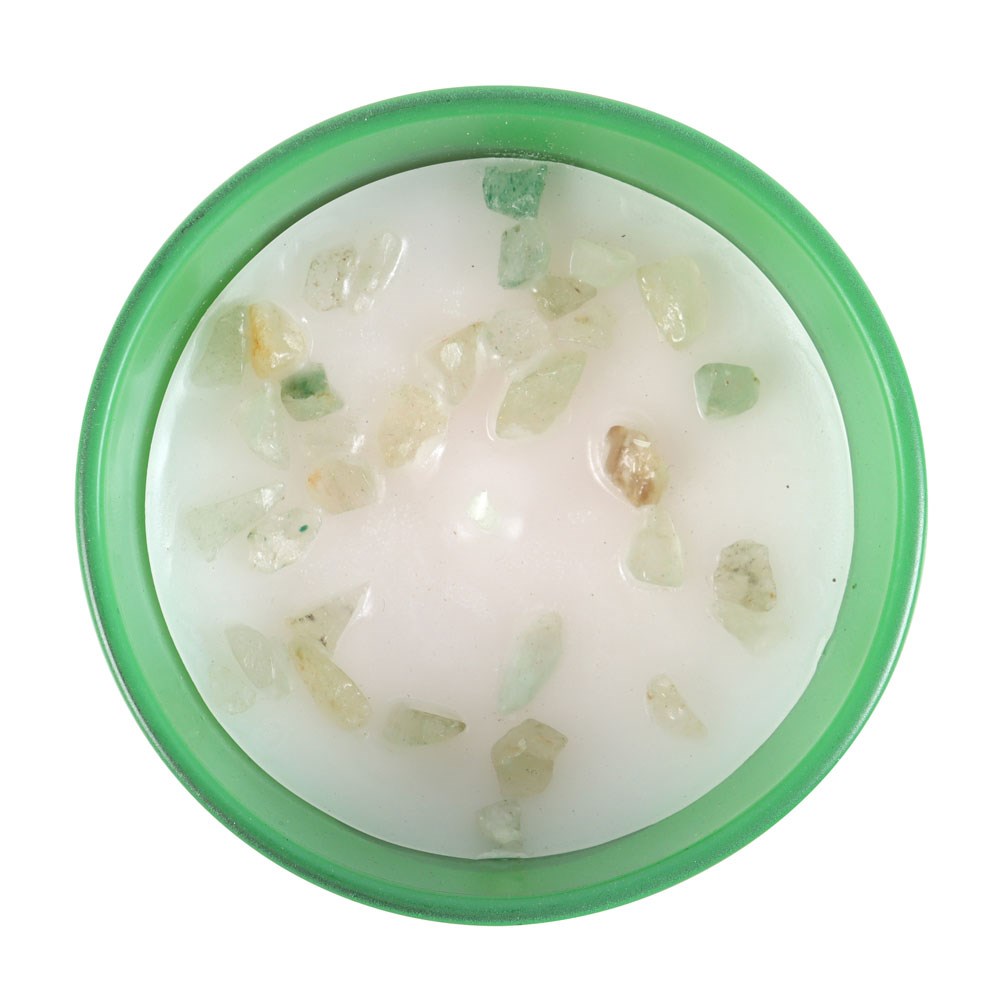 Leo Orange & Bergamot Gemstone Zodiac Candle1